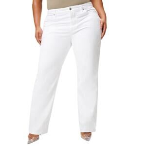 Good American Good '90s Loose Fit Jeans White001 Women 18